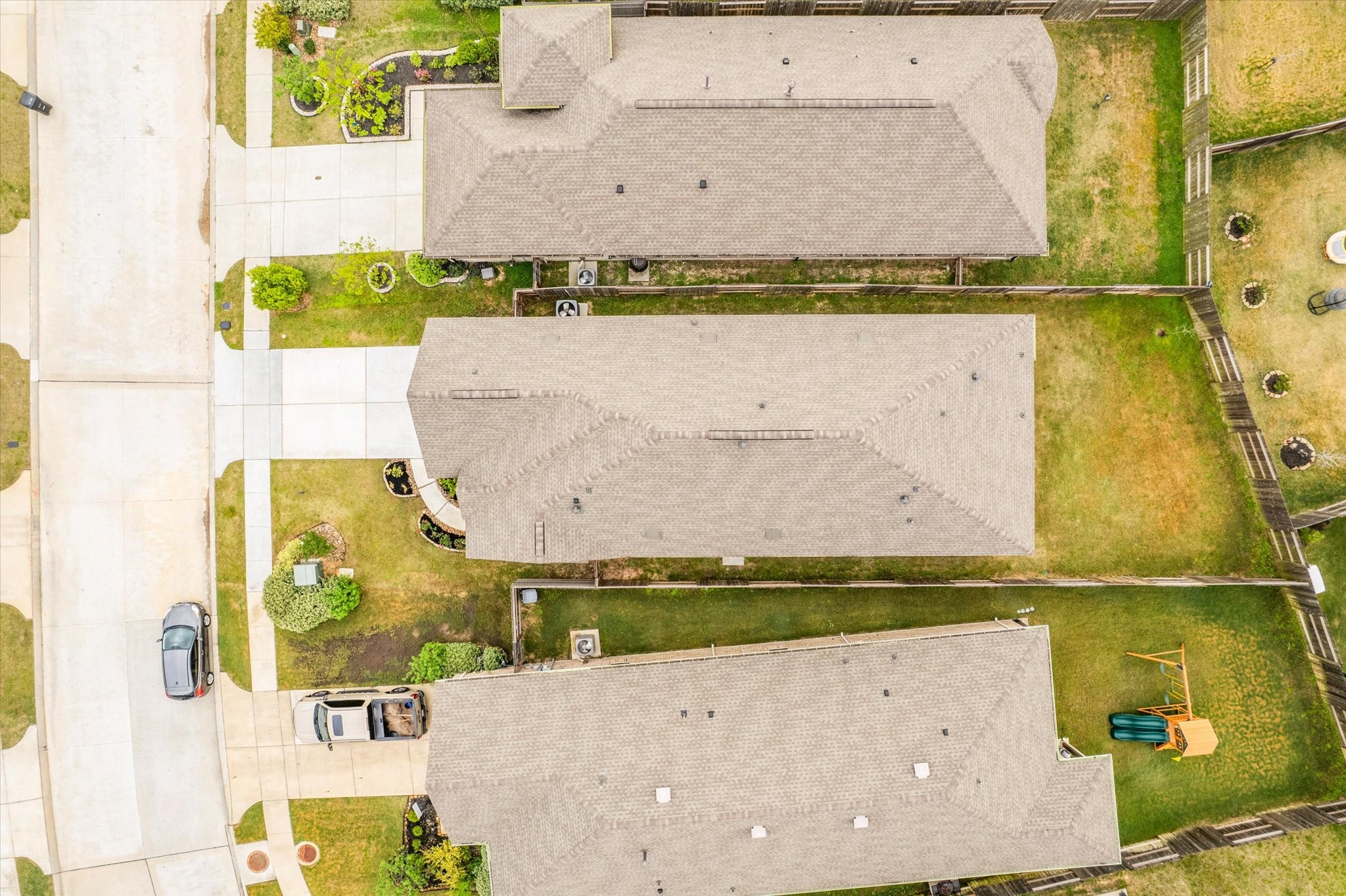 15520 Sunset Maple Court Conroe, TX 77302 - Photo 35 of 47 an aerial view of a residential houses with outdoor space