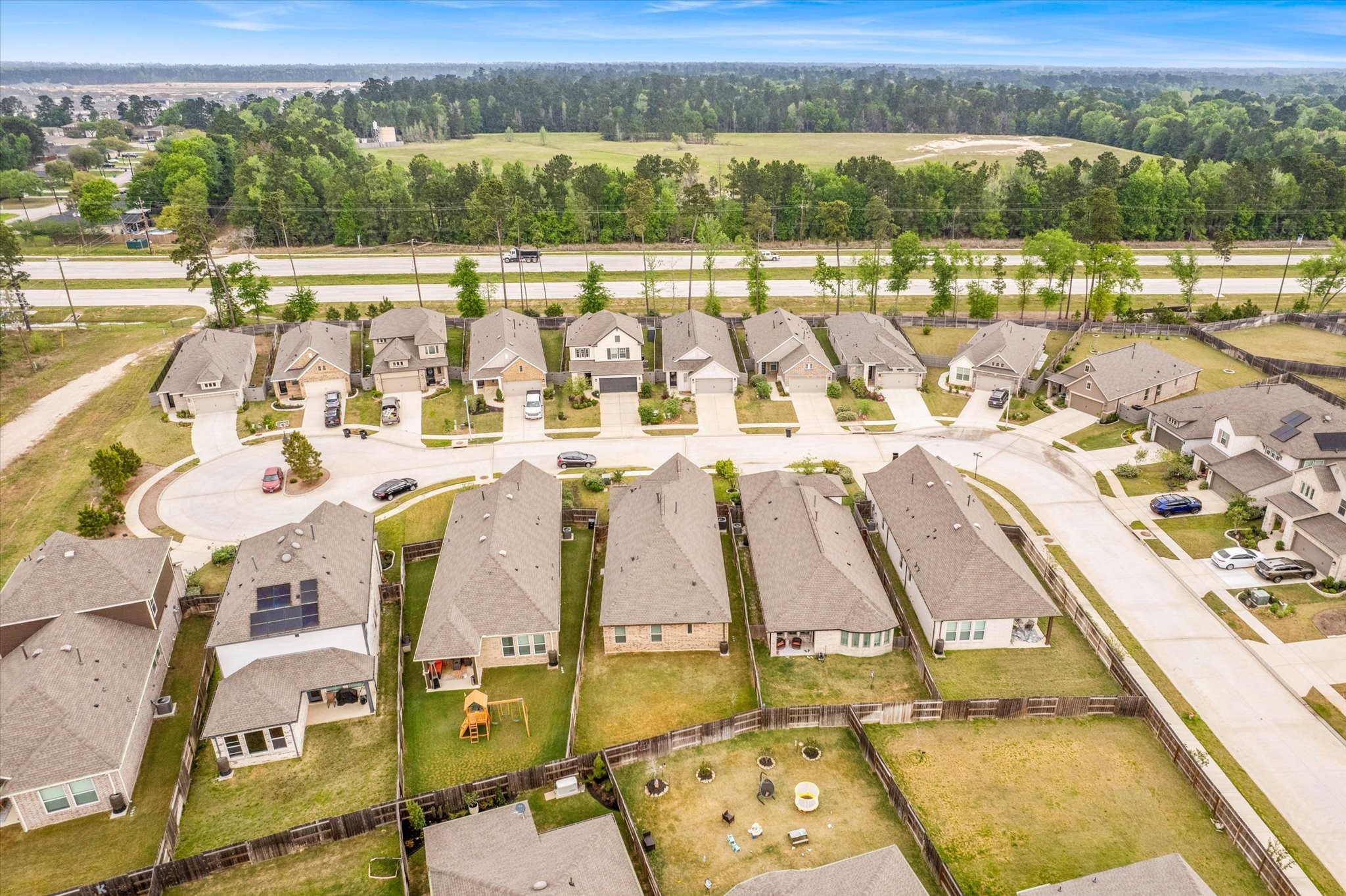 15520 Sunset Maple Court Conroe, TX 77302 - Photo 38 of 47 a view of an ocean with a floor to ceiling window