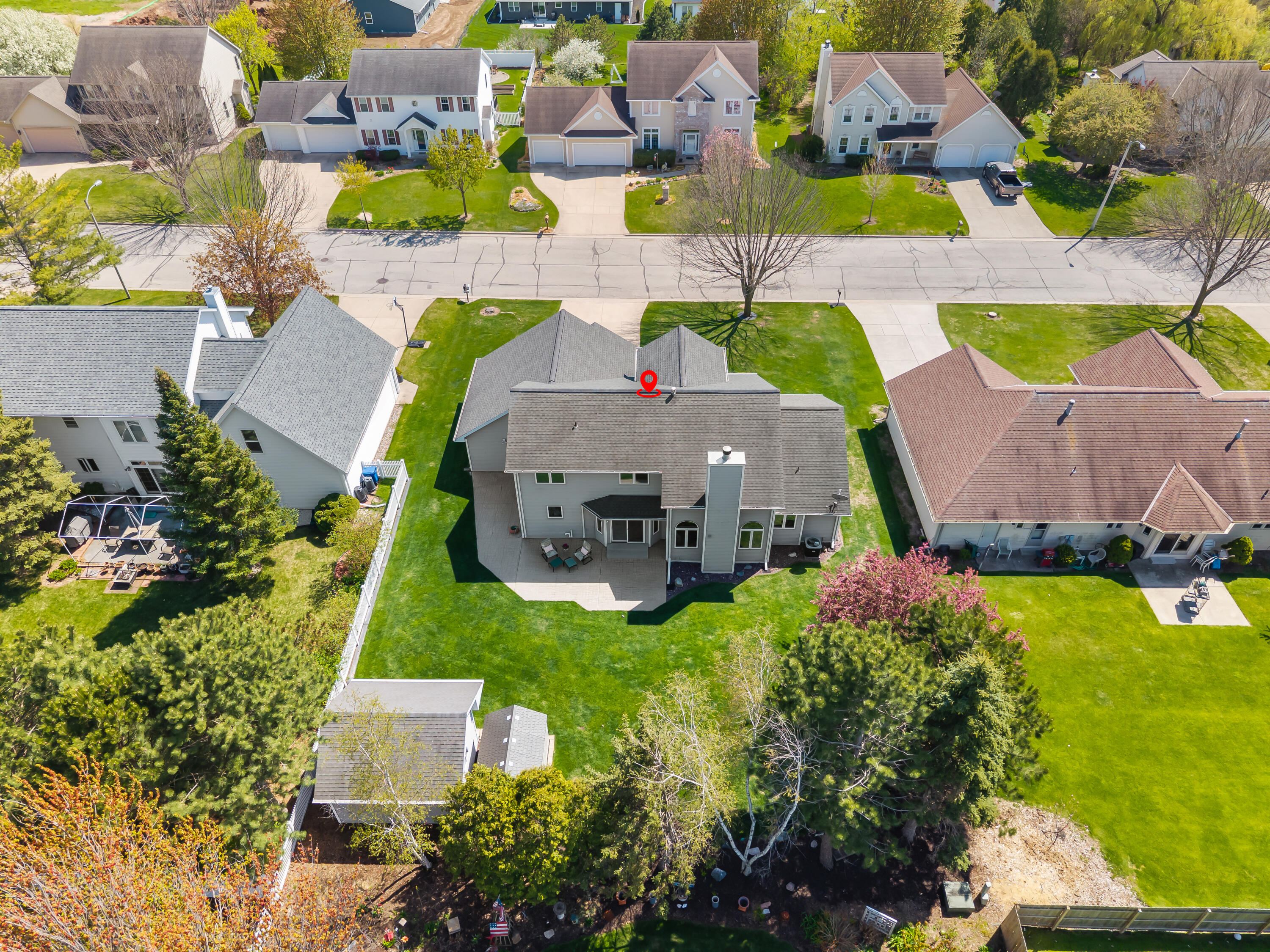 3445 Edinburgh Road Green Bay, WI 54311 - Photo 3 of 34 Aerial View of property
