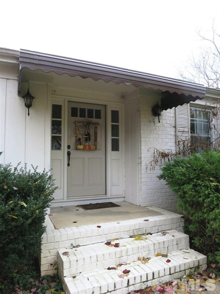 5305 Country Court Raleigh, NC 27609 - Photo 3 of 21 View of the welcoming awning-covered Front Entry.