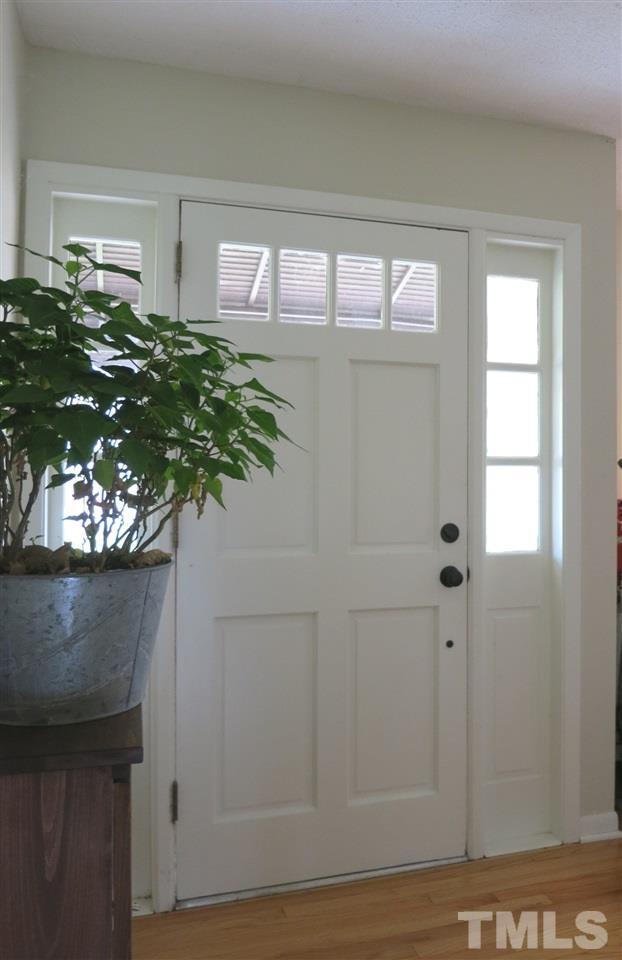5305 Country Court Raleigh, NC 27609 - Photo 4 of 21 View of the Foyer - there are beautiful hardwood floors throughout!