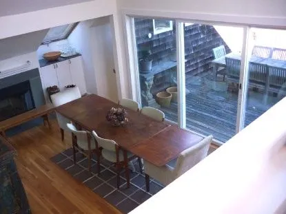 a view of a workspace with furniture