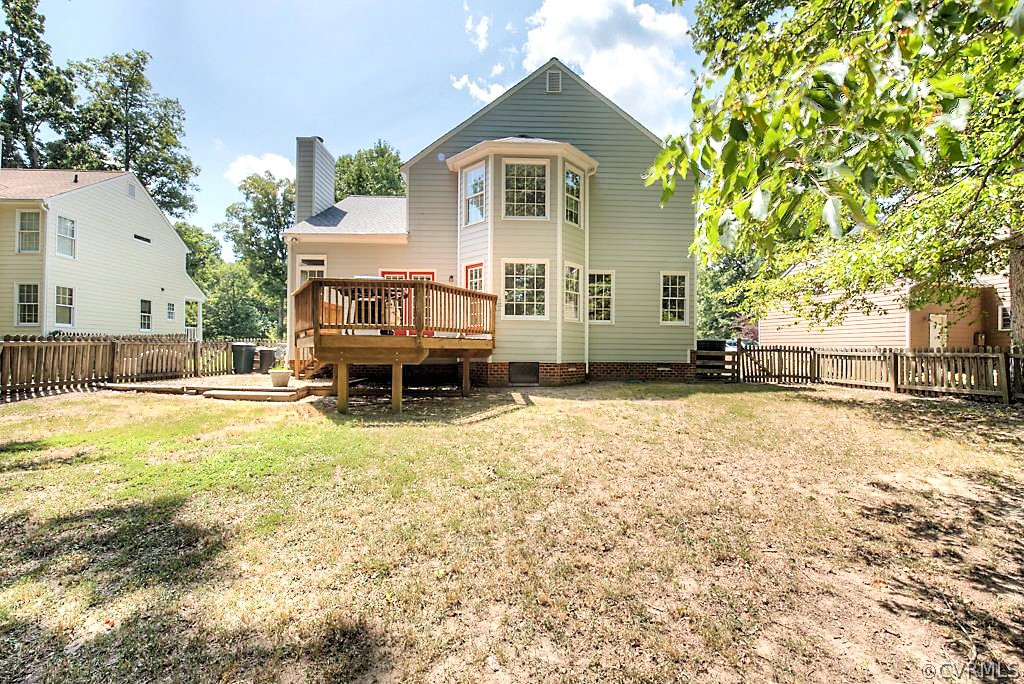 5405 Windy Ridge Drive Midlothian, VA 23112 - Photo 35 of 41 Fenced in rear yard