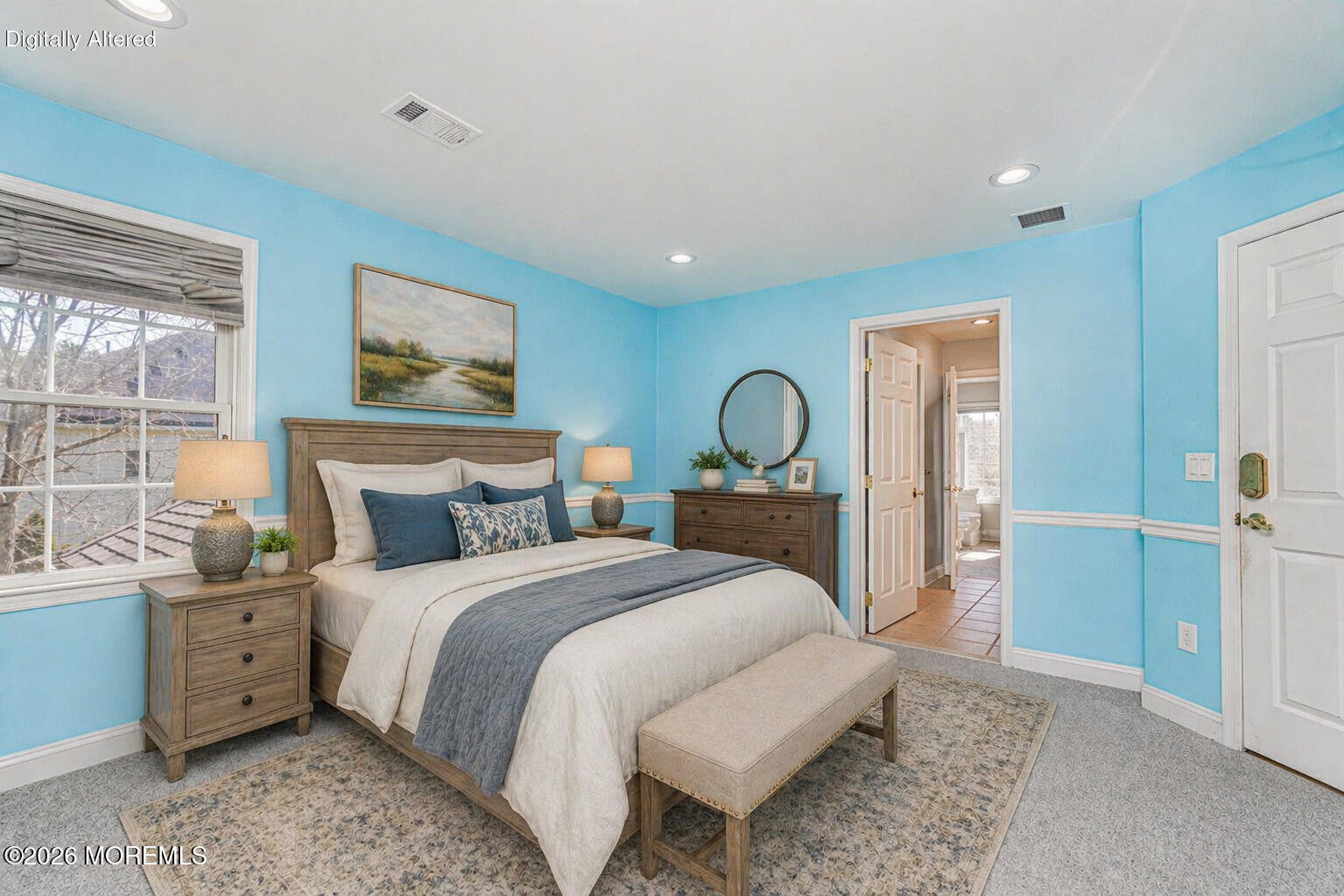 4 Wilson Boulevard Jackson, NJ 08527 - Photo 48 of 75 a bedroom with a bed and a painting on the wall