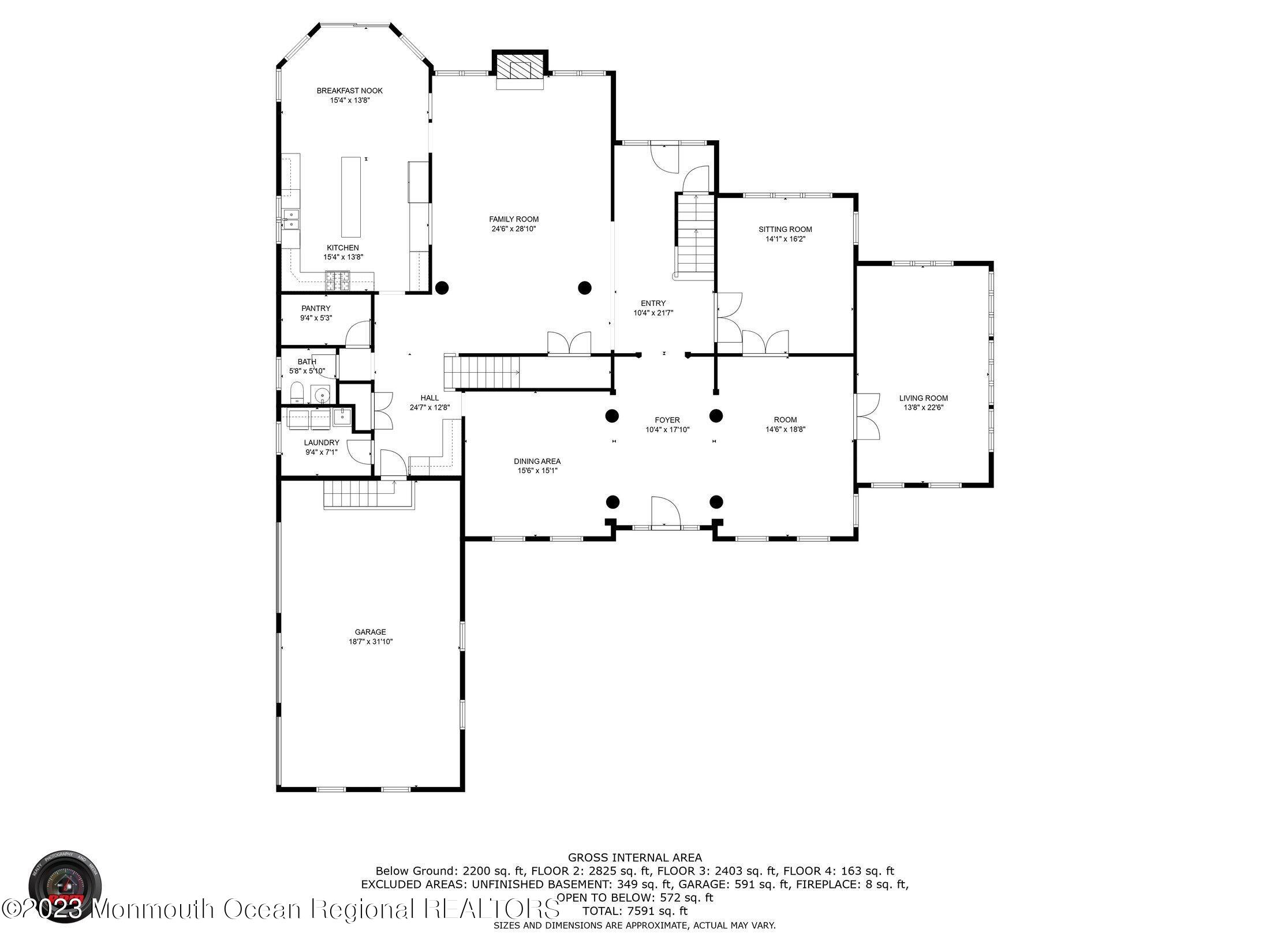 4 Wilson Boulevard Jackson, NJ 08527 - Photo 72 of 75 1st Floor Floor Plan