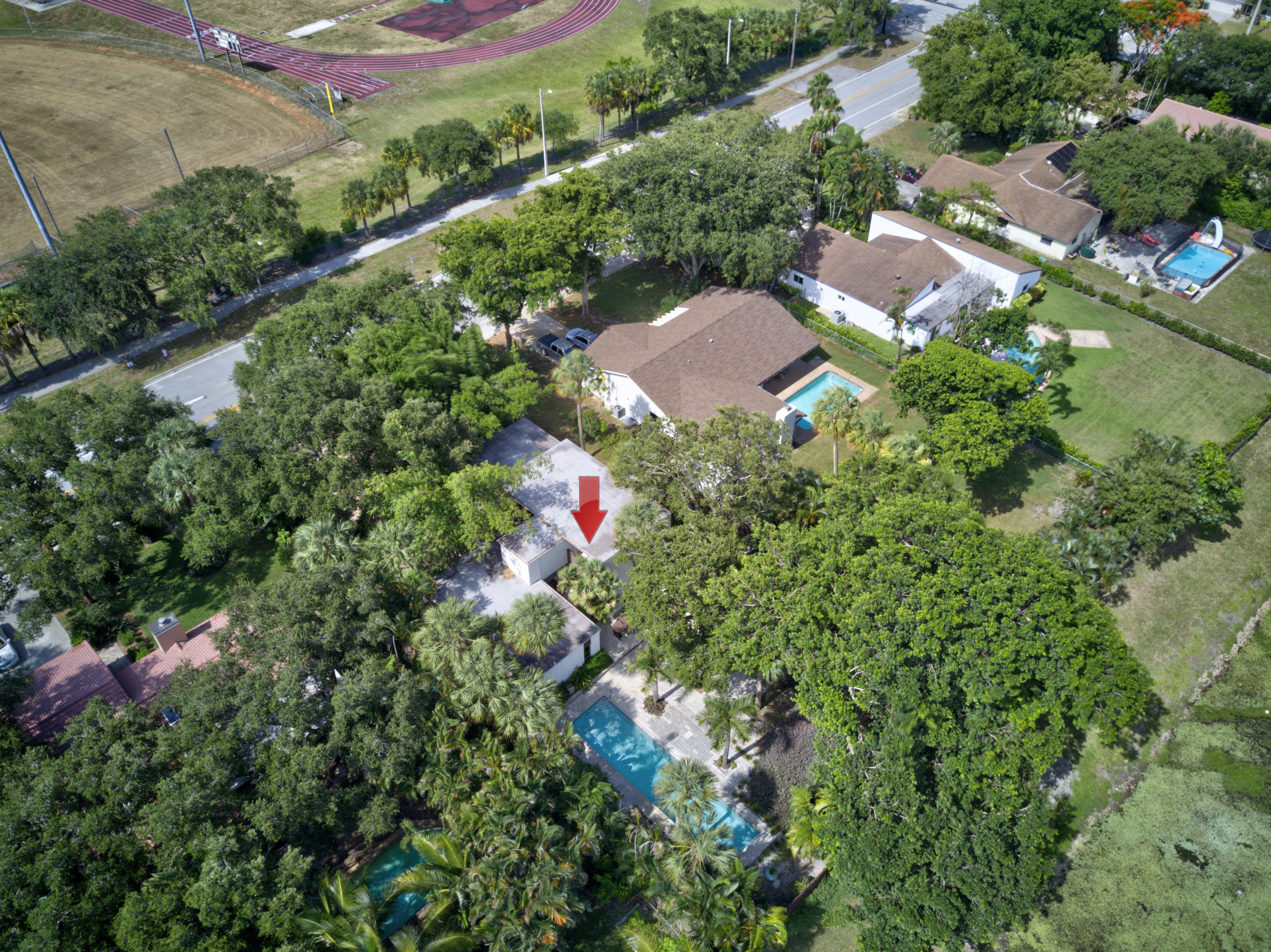1240 Northwest 8th Street Boca Raton, FL 33486 - Photo 55 of 55 Aerial view
