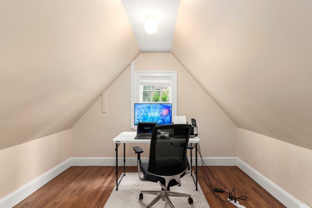 176 Dorset Road Newton, MA 02468 - Photo 18 of 27 a view of entryway with wooden floor