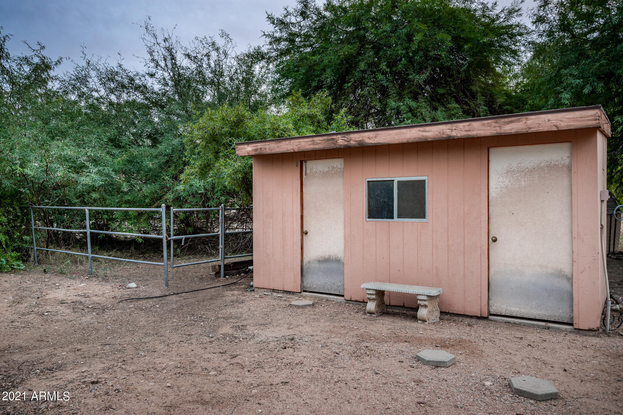1735 North Rico Circle Mesa, AZ 85213 - Photo 41 of 48 Large Shed w/ Power