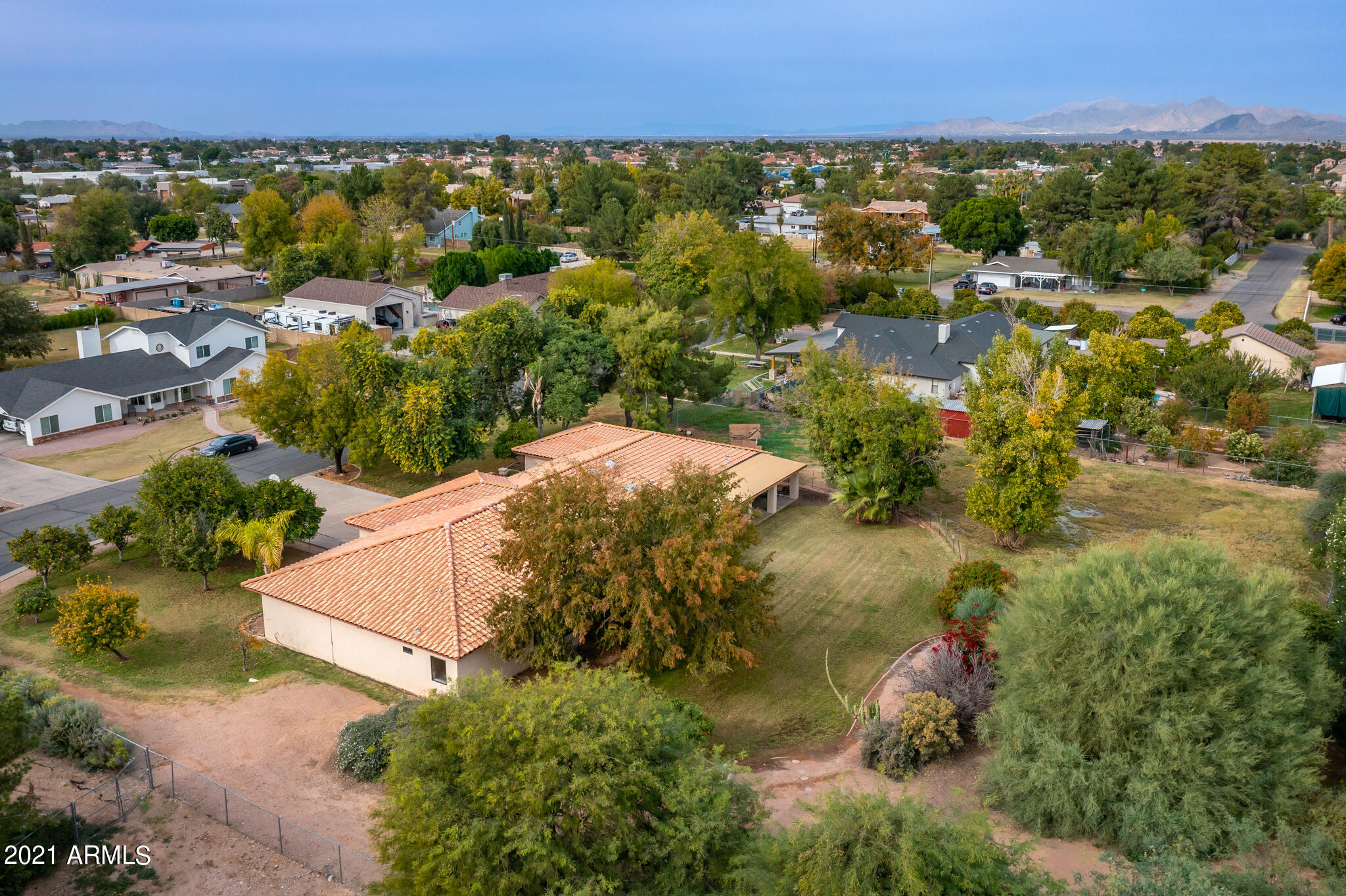 1735 North Rico Circle Mesa, AZ 85213 - Photo 46 of 48 Bird's Eye View of the Property