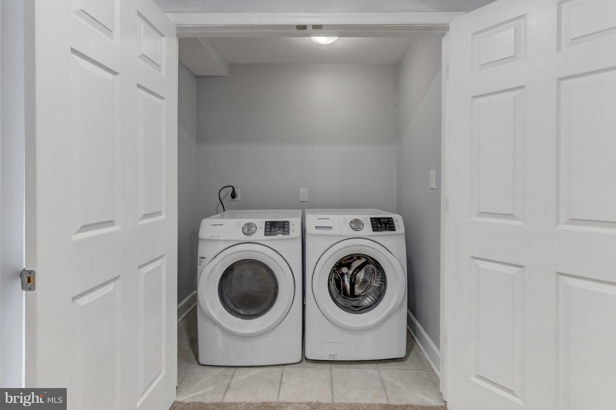 9900 Hidden Valley Road Perry Hall, MD 21128 - Photo 25 of 29 Laundry With Samsung Washer & Dryer