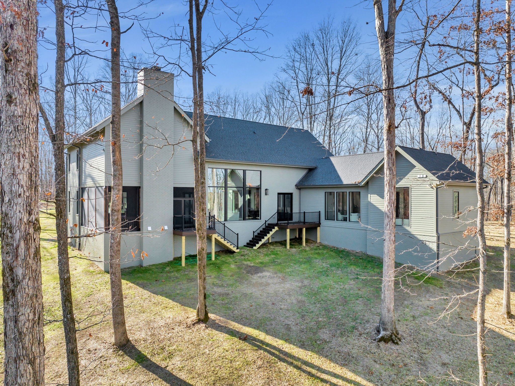 5896 Pinewood Road Franklin, TN 37064 - Photo 62 of 66 a view of a house with backyard