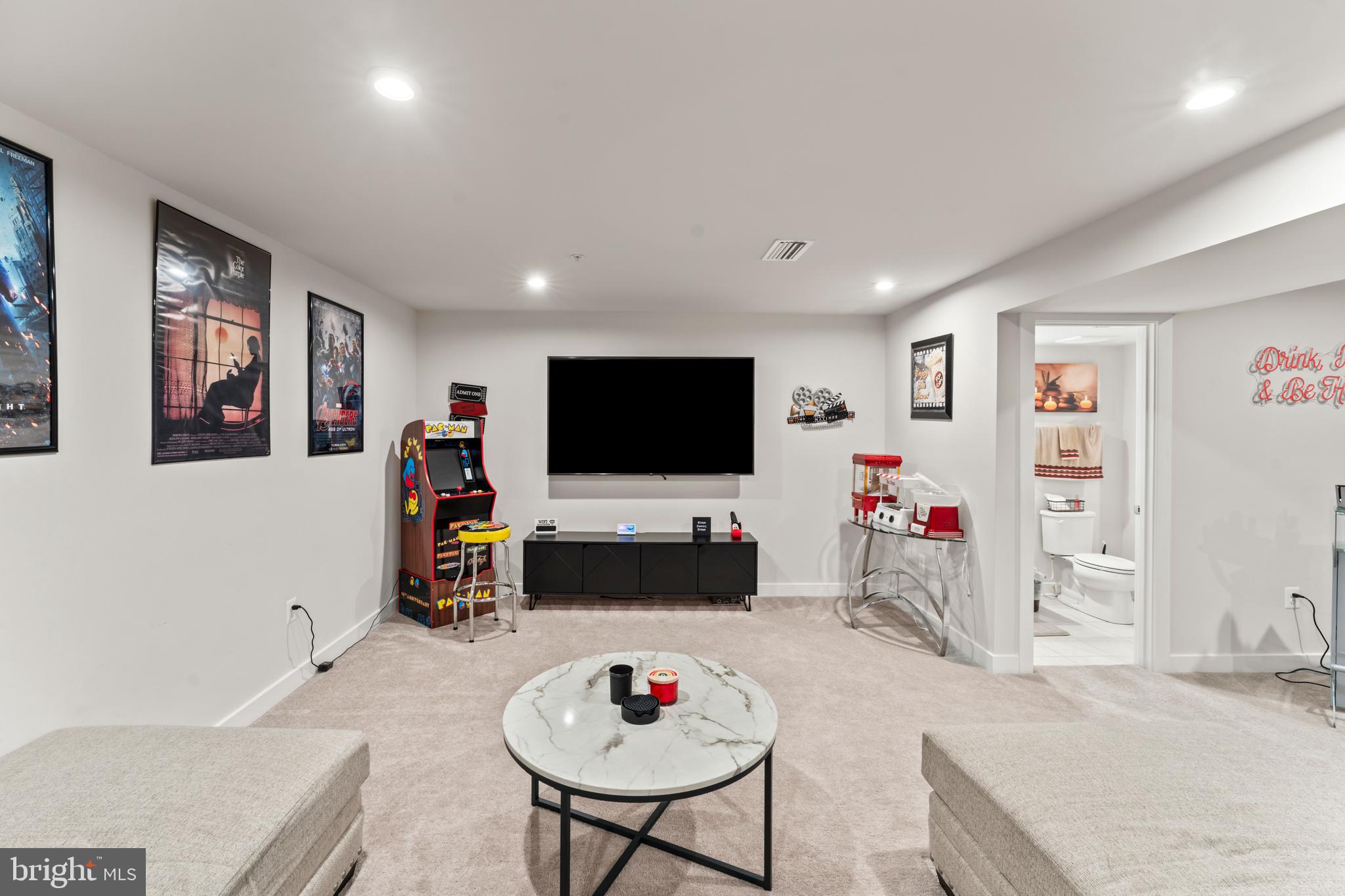 14103 Herbin House Road Accokeek, MD 20607 - Photo 47 of 59 Basement Entertainment