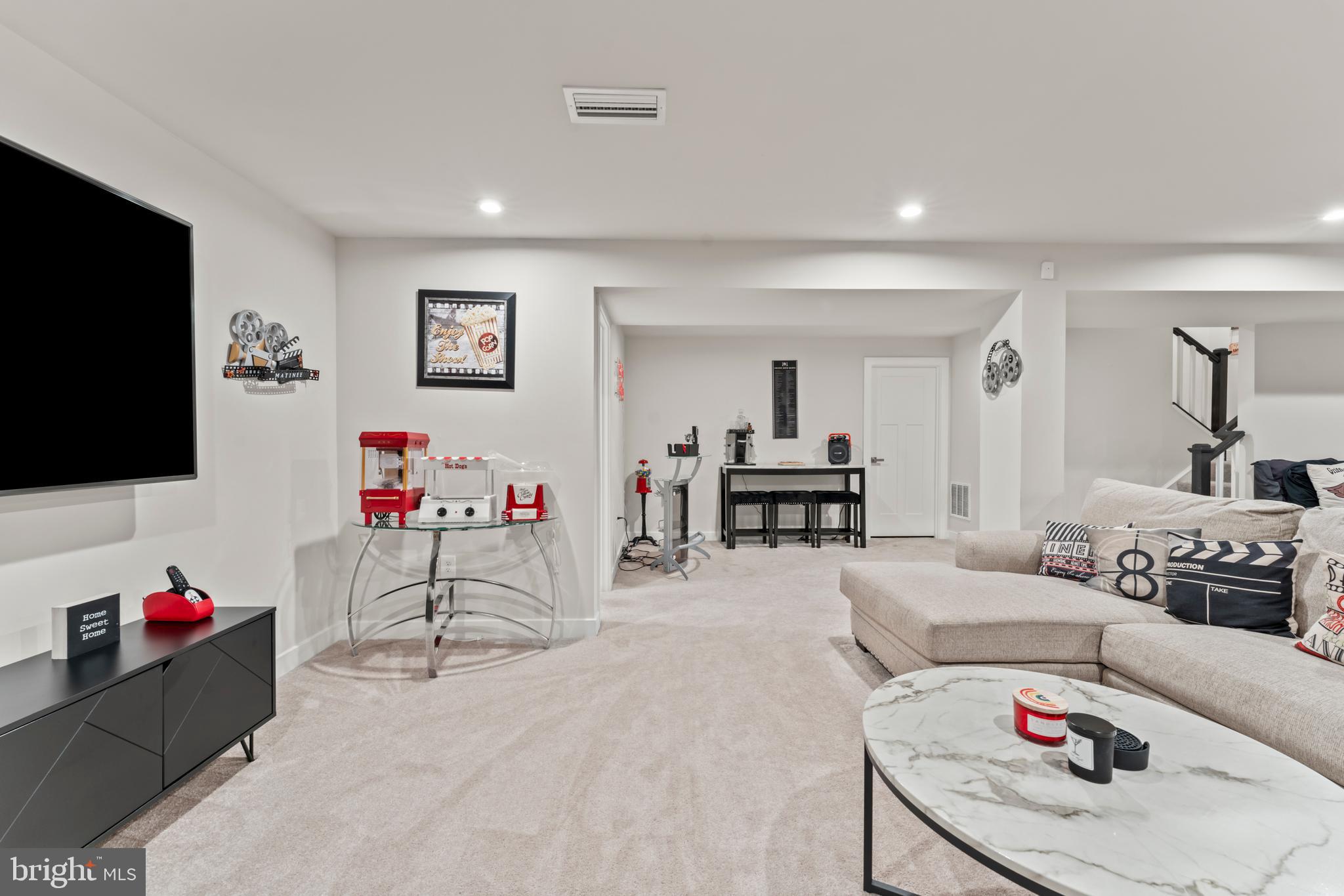 14103 Herbin House Road Accokeek, MD 20607 - Photo 49 of 59 Basement Entertainment