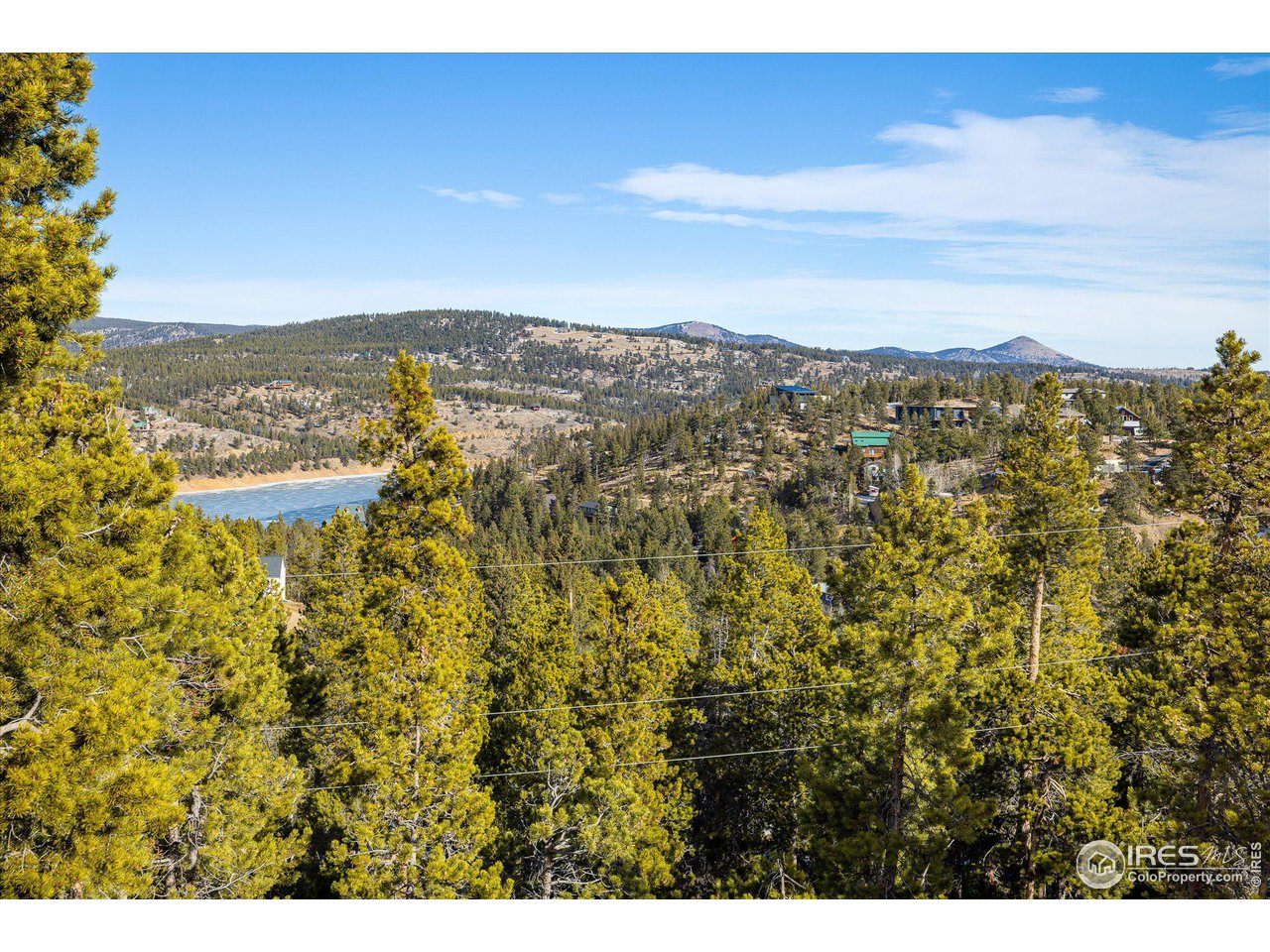 47 Peakview Road Nederland, CO 80466 - Photo 14 of 24 View from the upstairs balcony