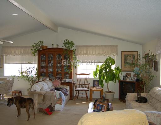 6601 Hafen Ranch Road Pahrump, NV 89061 - Photo 3 of 12 Living Room. LIVING ROOM