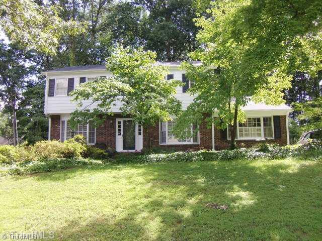 3205 Pine Needles Road High Point, NC 27265 - Photo 1 of 16 Exterior Front. Front of the home shows that it sits off the road, with a lovely yard, nice shade trees....