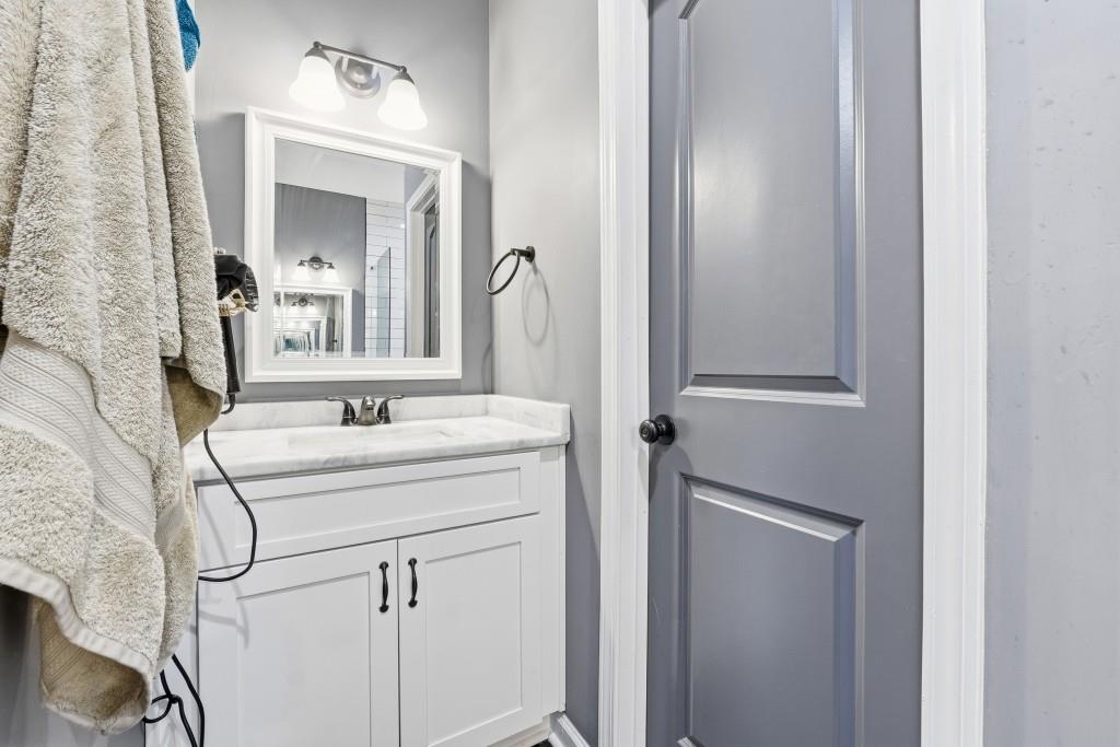 133 Pebblebrook Way Temple, GA 30179 - Photo 18 of 36 a bathroom with a sink and a mirror