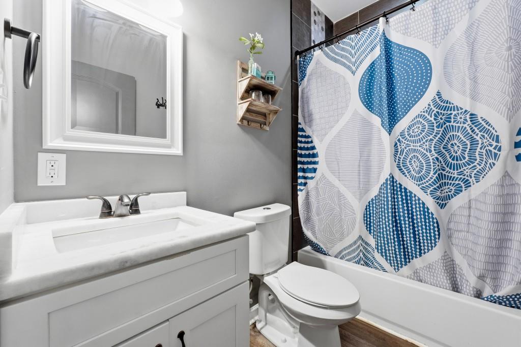 133 Pebblebrook Way Temple, GA 30179 - Photo 19 of 36 a bathroom with a toilet sink and mirror