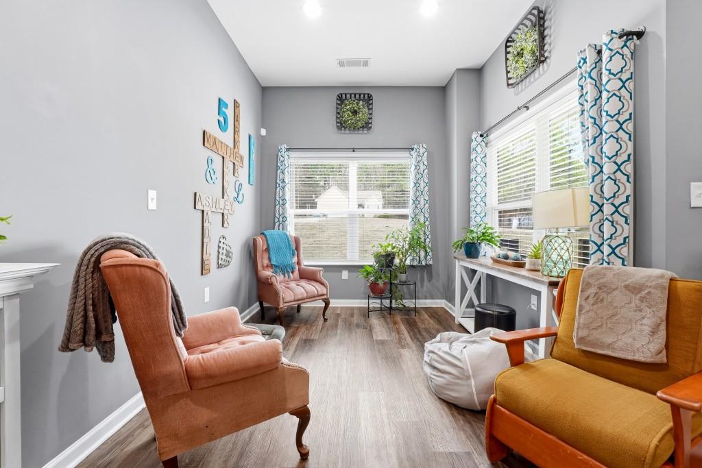 133 Pebblebrook Way Temple, GA 30179 - Photo 7 of 36 a living room with furniture and a large window