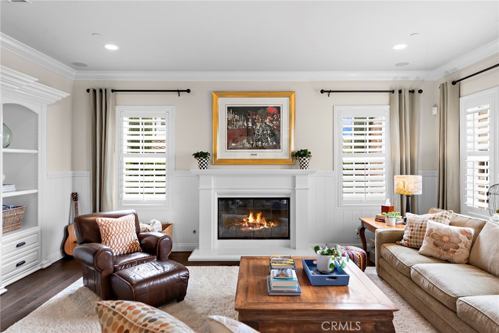 15 Starlight Ladera Ranch, CA 92694 - Photo 11 of 36 a living room with furniture and a fireplace