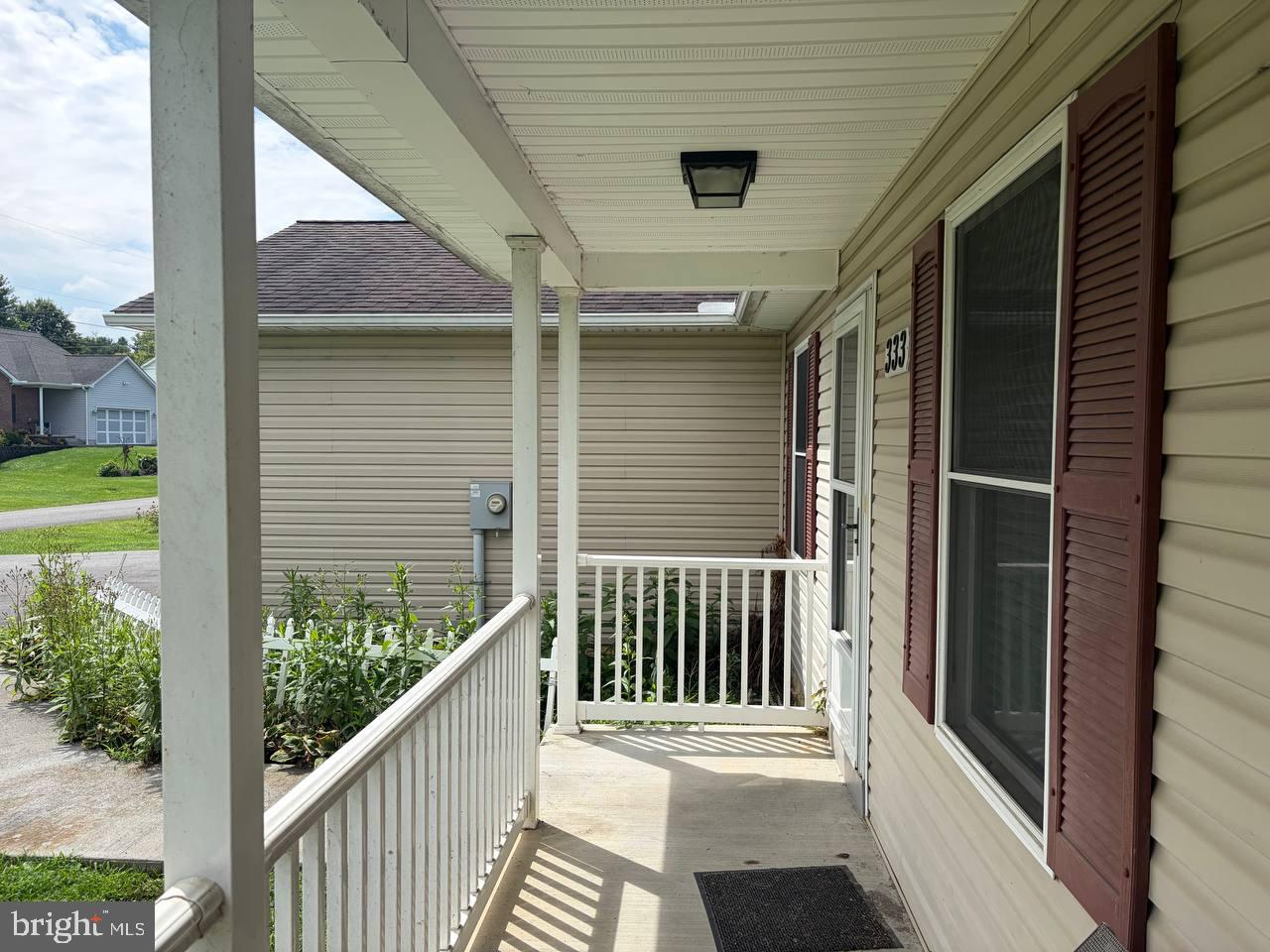 333 East Bailey Road Lewisburg, WV 24901 - Photo 7 of 57 Welcoming porch with charming details.