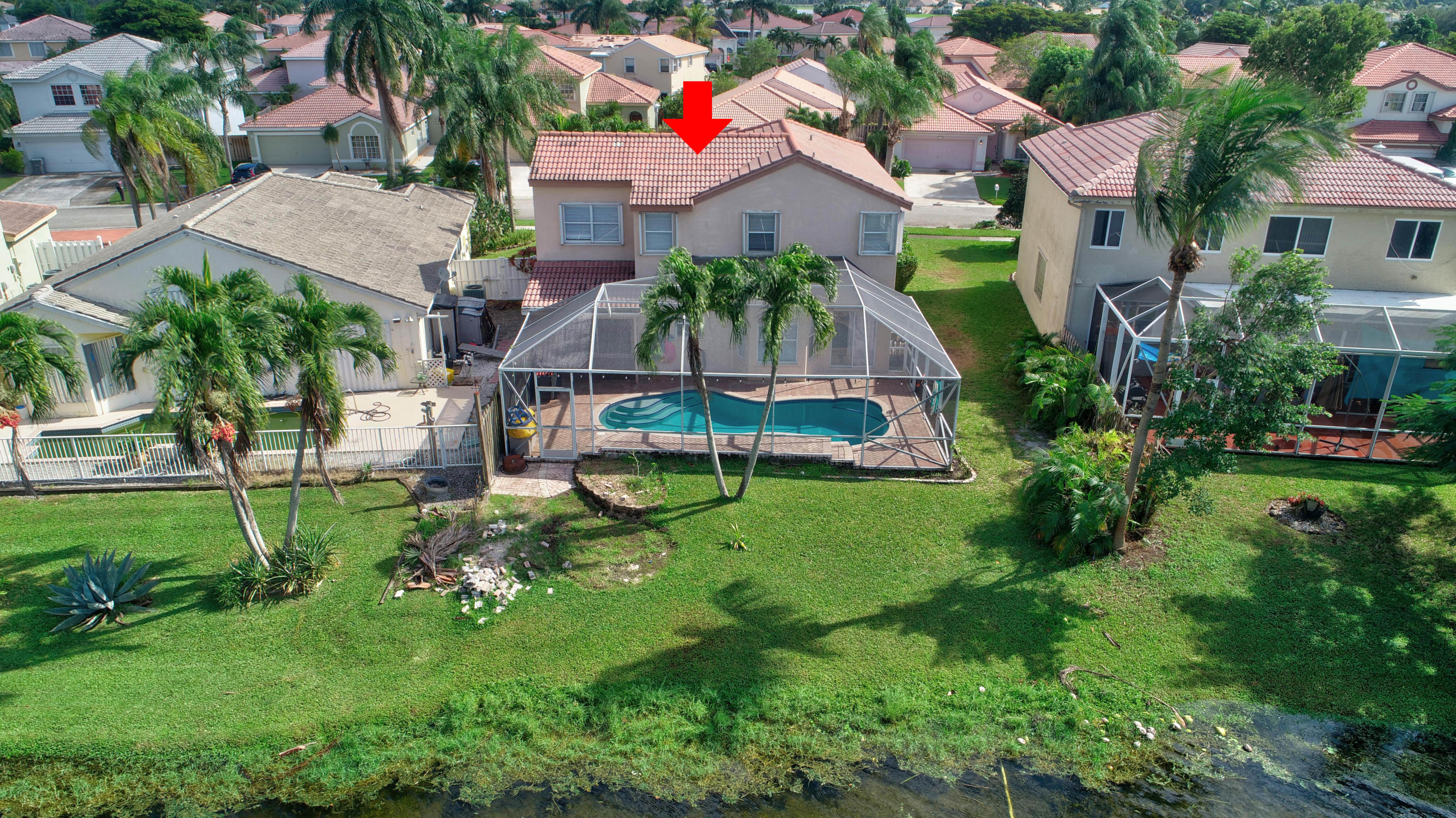 7338 Michigan Isle Road Lake Worth, FL 33467 - Photo 34 of 35 Exterior Back