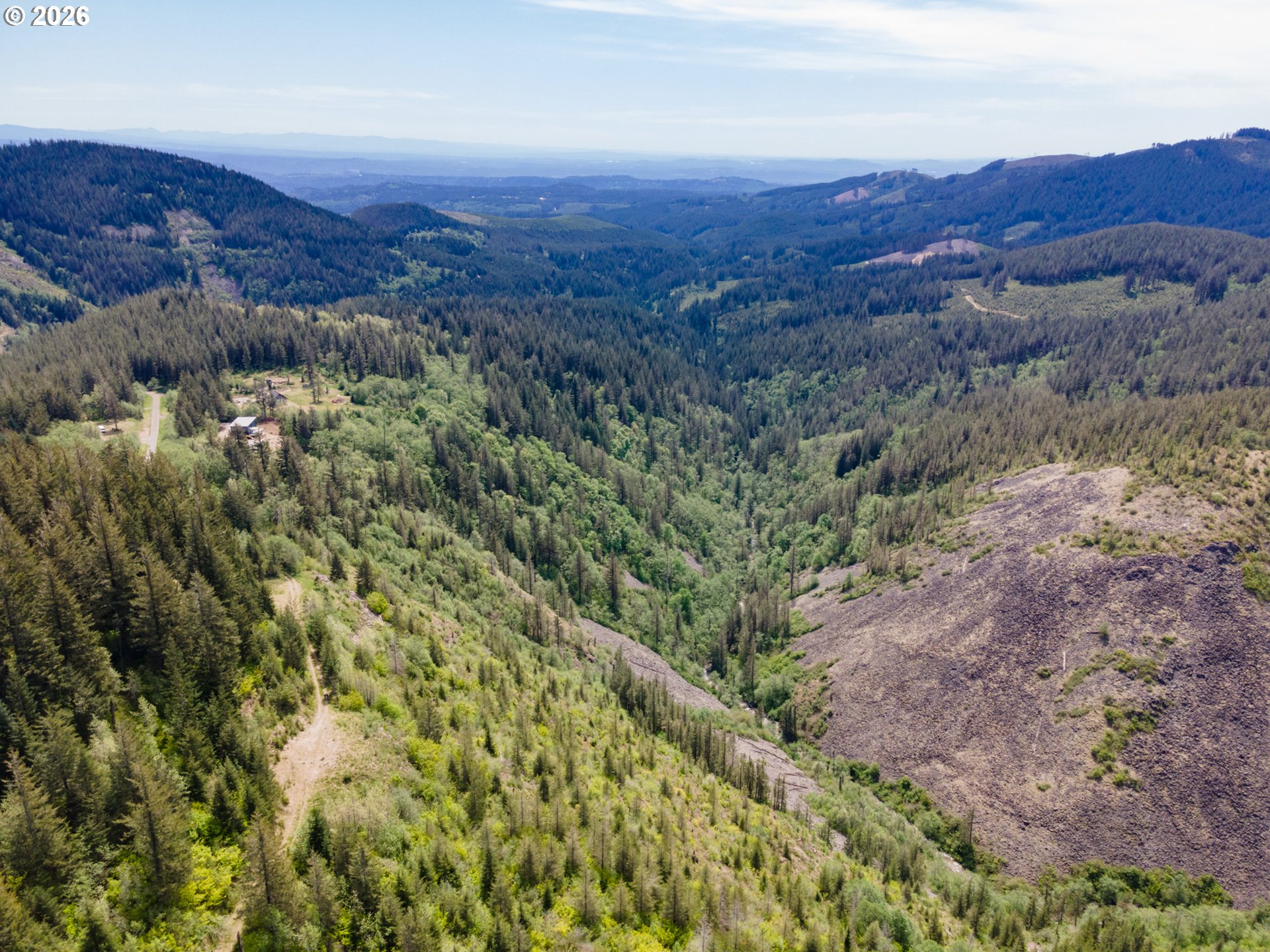 Snag Mountain Road Yacolt, WA 98675 - Photo 23 of 41 an aerial view of residential house and green space