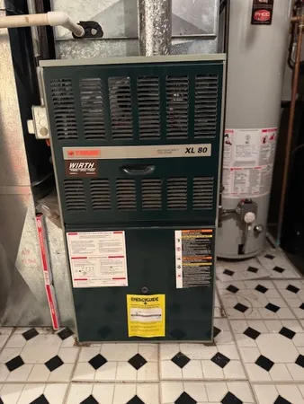 a view of a garage with furniture