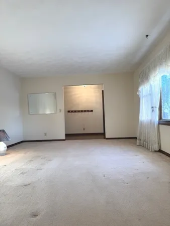 a view of empty room