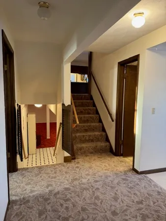 a view of entryway and hall