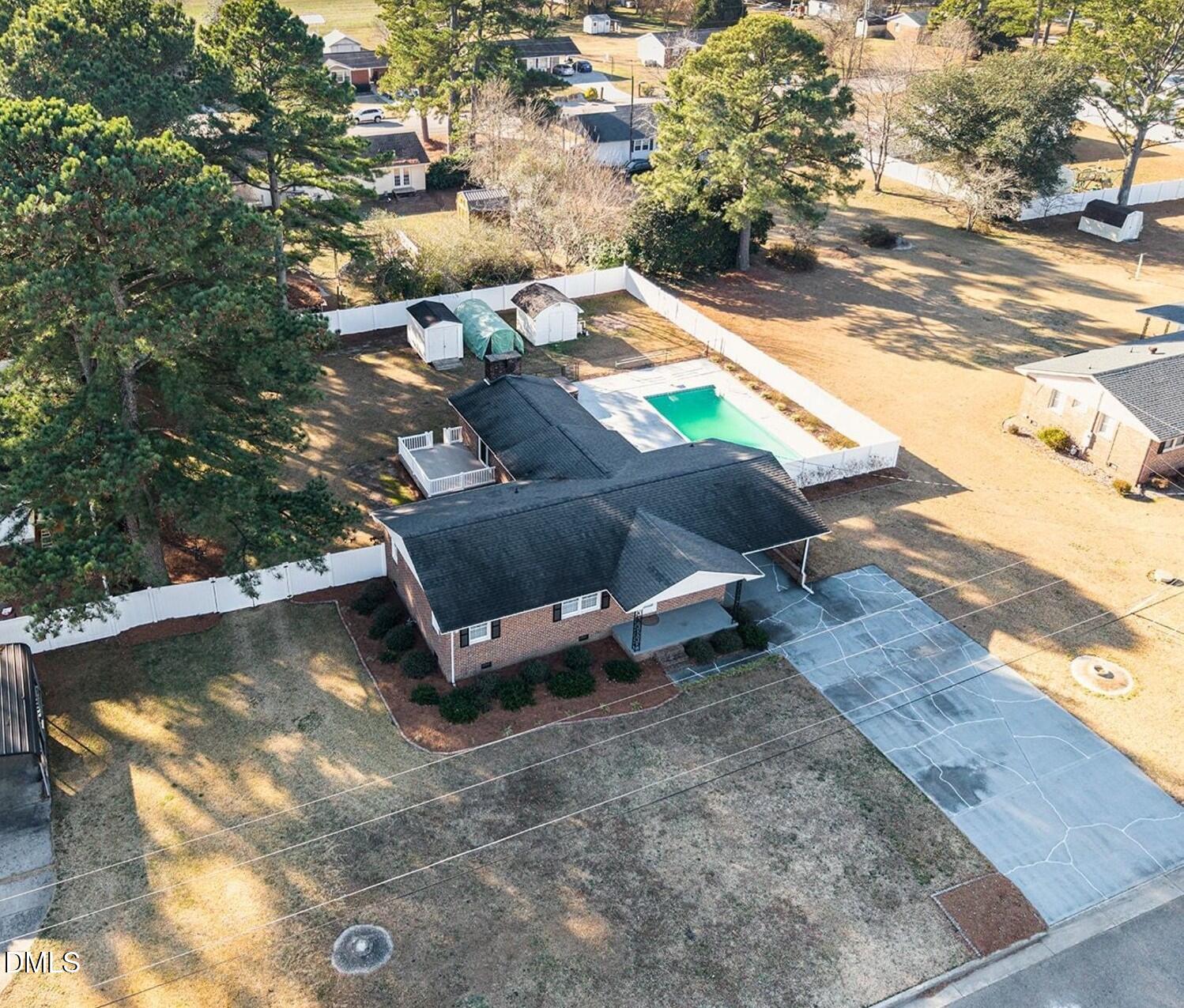 106 May Street Dunn, NC 28334 - Photo 1 of 40 Aerial