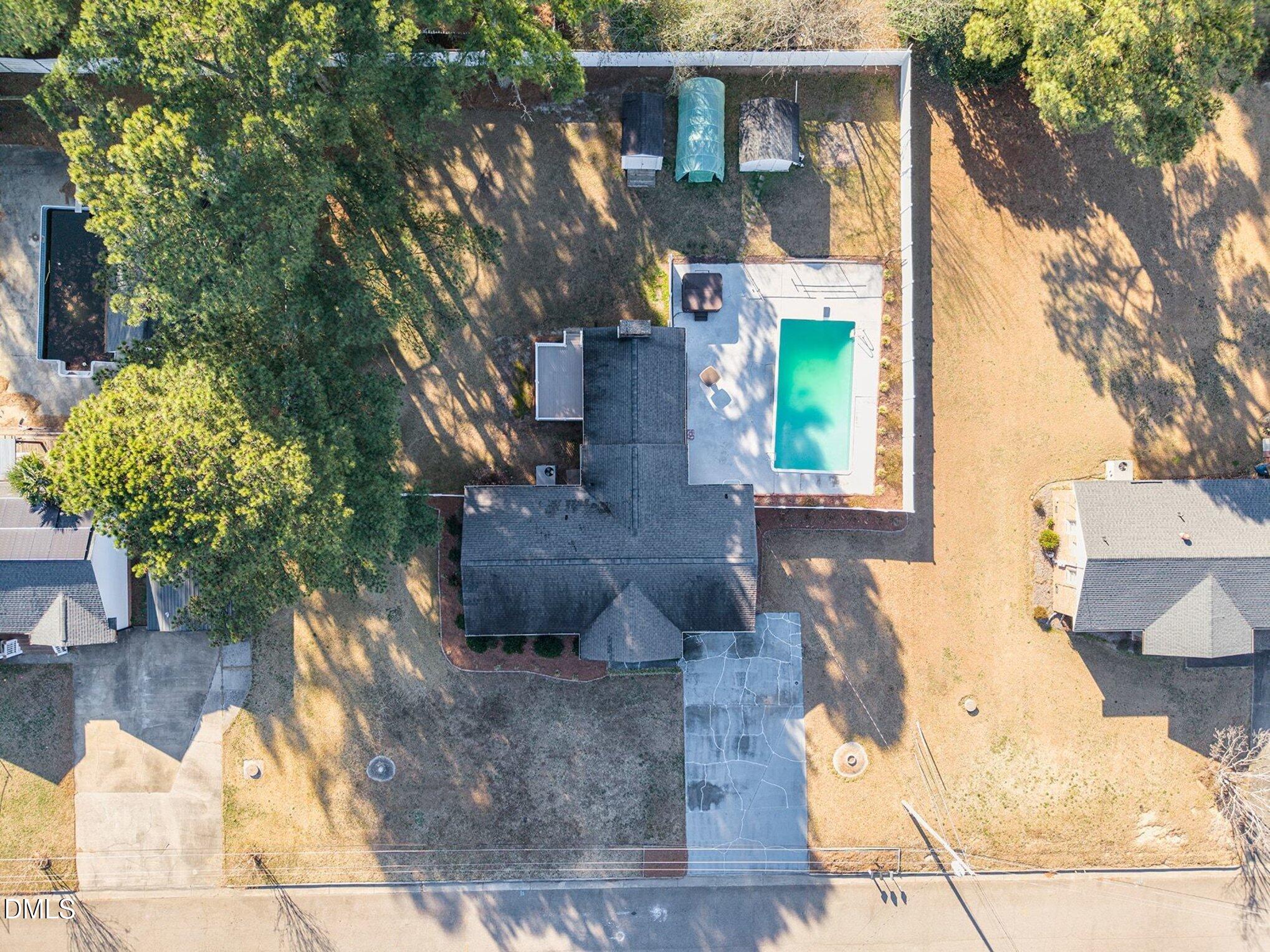 106 May Street Dunn, NC 28334 - Photo 34 of 40 Aerial