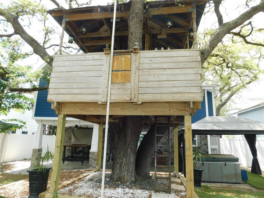 155 Marshall Street Safety Harbor, FL 34695 - Photo 43 of 62 a view of a house with a door and a tree
