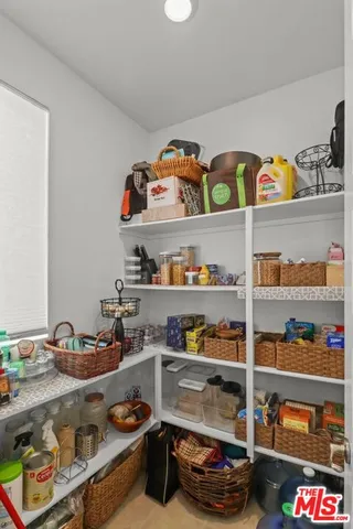 a room with storage and utility