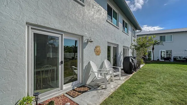 a view of a entryway front of house