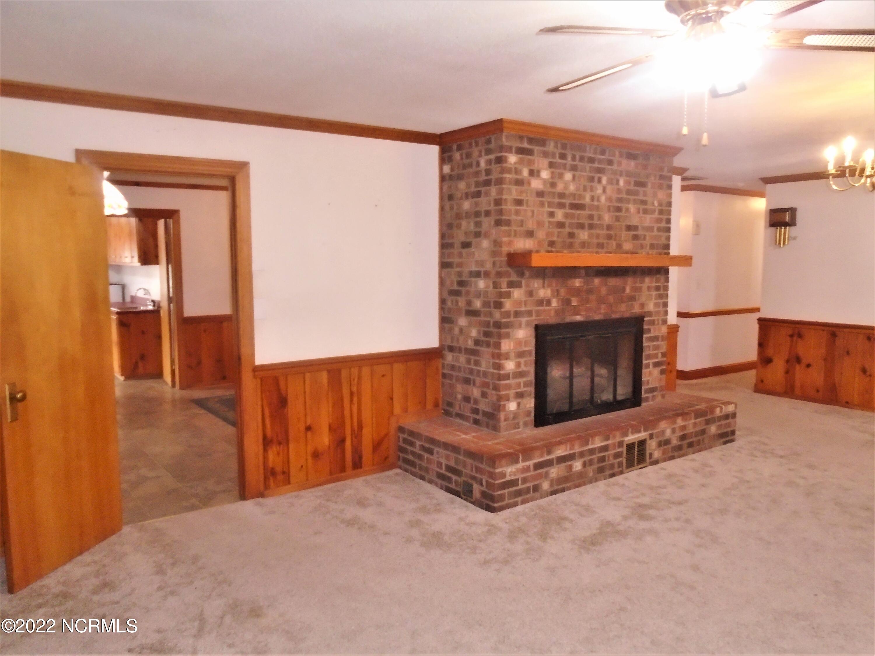 222 Brake Road Rocky Mount, NC 27801 - Photo 21 of 39 Full brick chimney