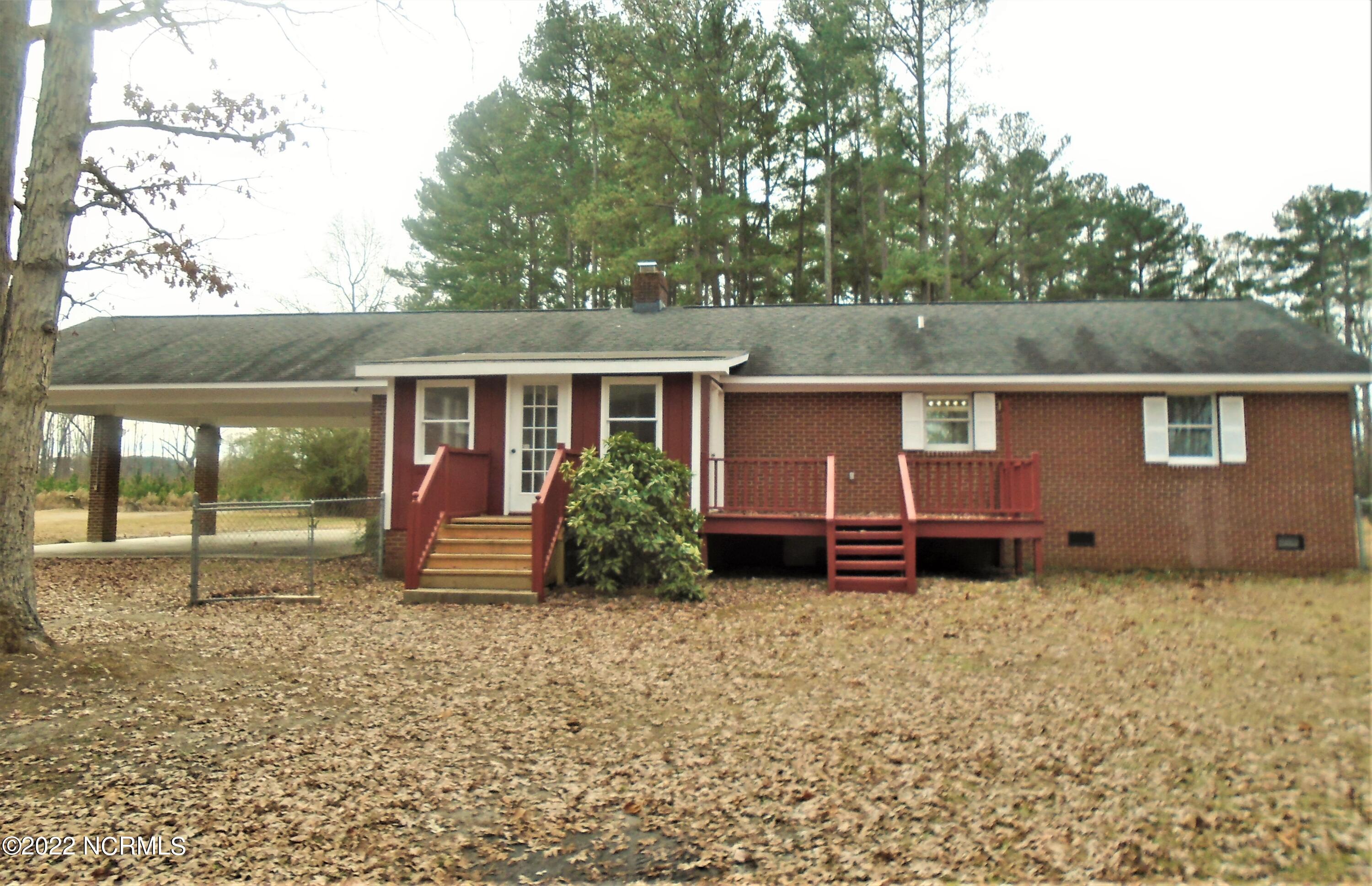 222 Brake Road Rocky Mount, NC 27801 - Photo 10 of 39 Rear view of deck