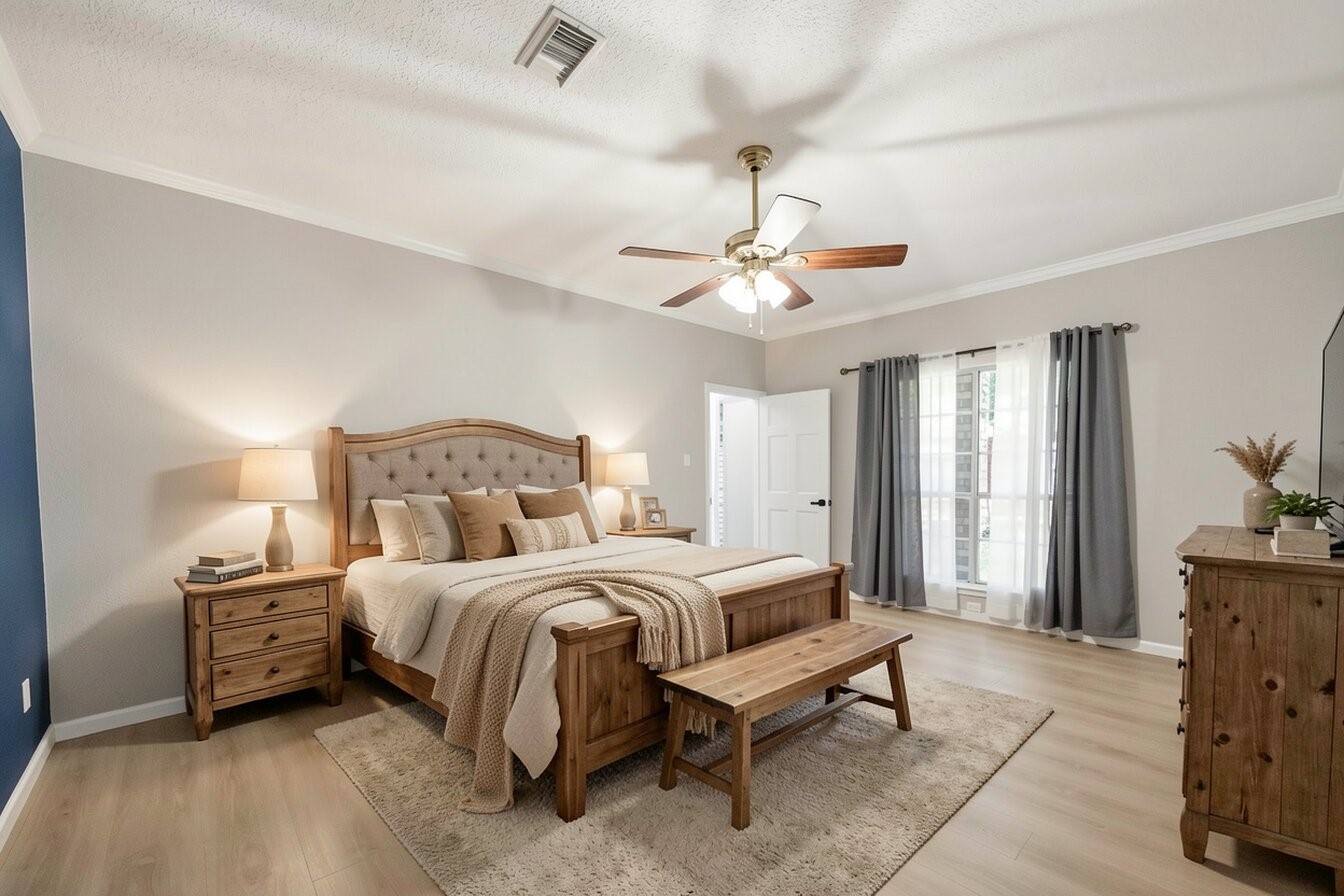 15110 Walters Road Houston, TX 77068 - Photo 19 of 27 Virtually staged bedroom
