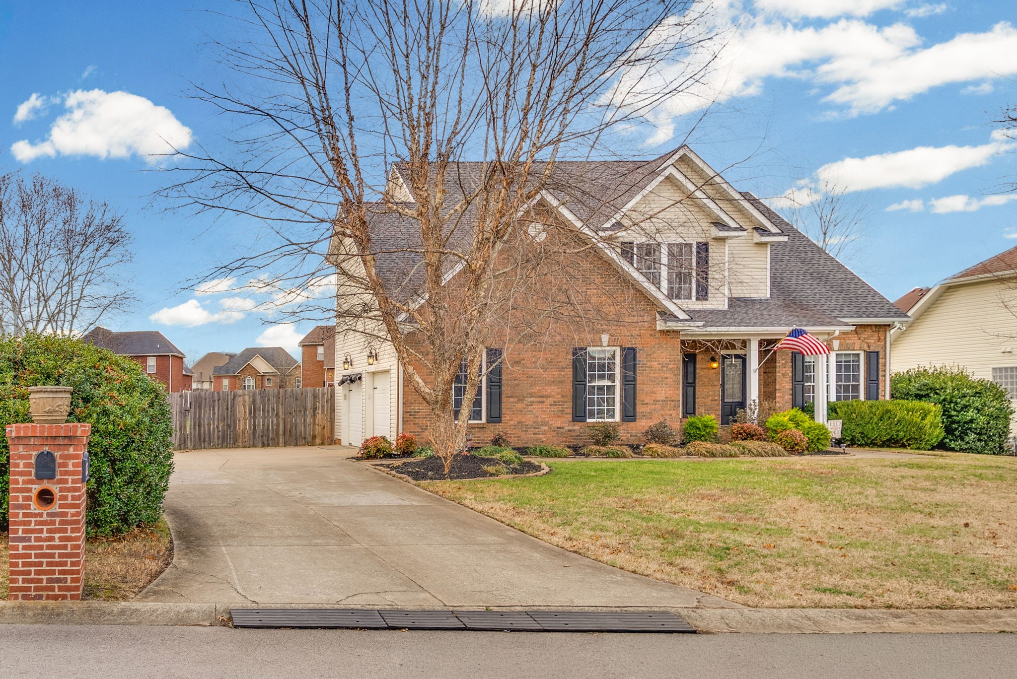 1026 Bluejay Lane Adams, TN 37010 - Photo 5 of 56 a front view of house with yard