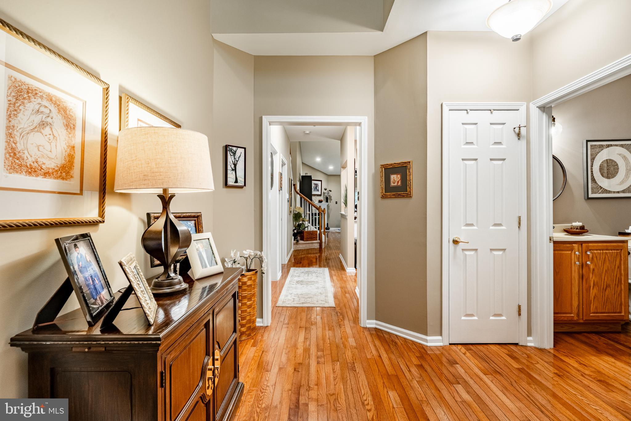 71 Dresner Circle Upper Chichester, PA 19061 - Photo 3 of 46 a view of a hallway with wooden floor and windows
