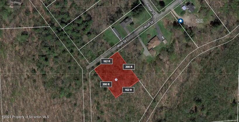 Elm Street Moscow, PA 18444 - Photo 9 of 9 an aerial view of a house with a yard