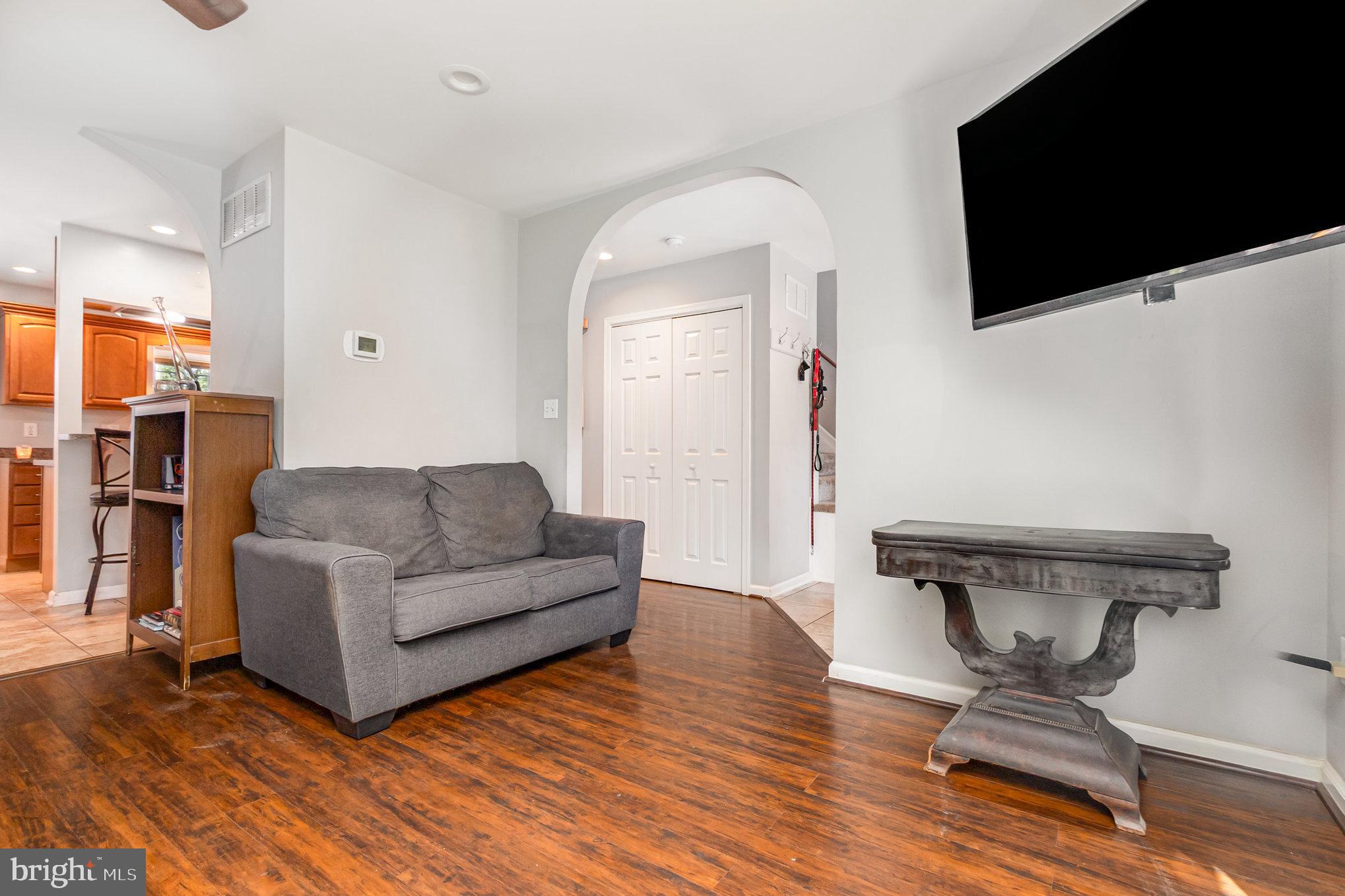 2204 Blevins Road Edgewood, MD 21040 - Photo 8 of 28 a living room with furniture and a flat screen tv