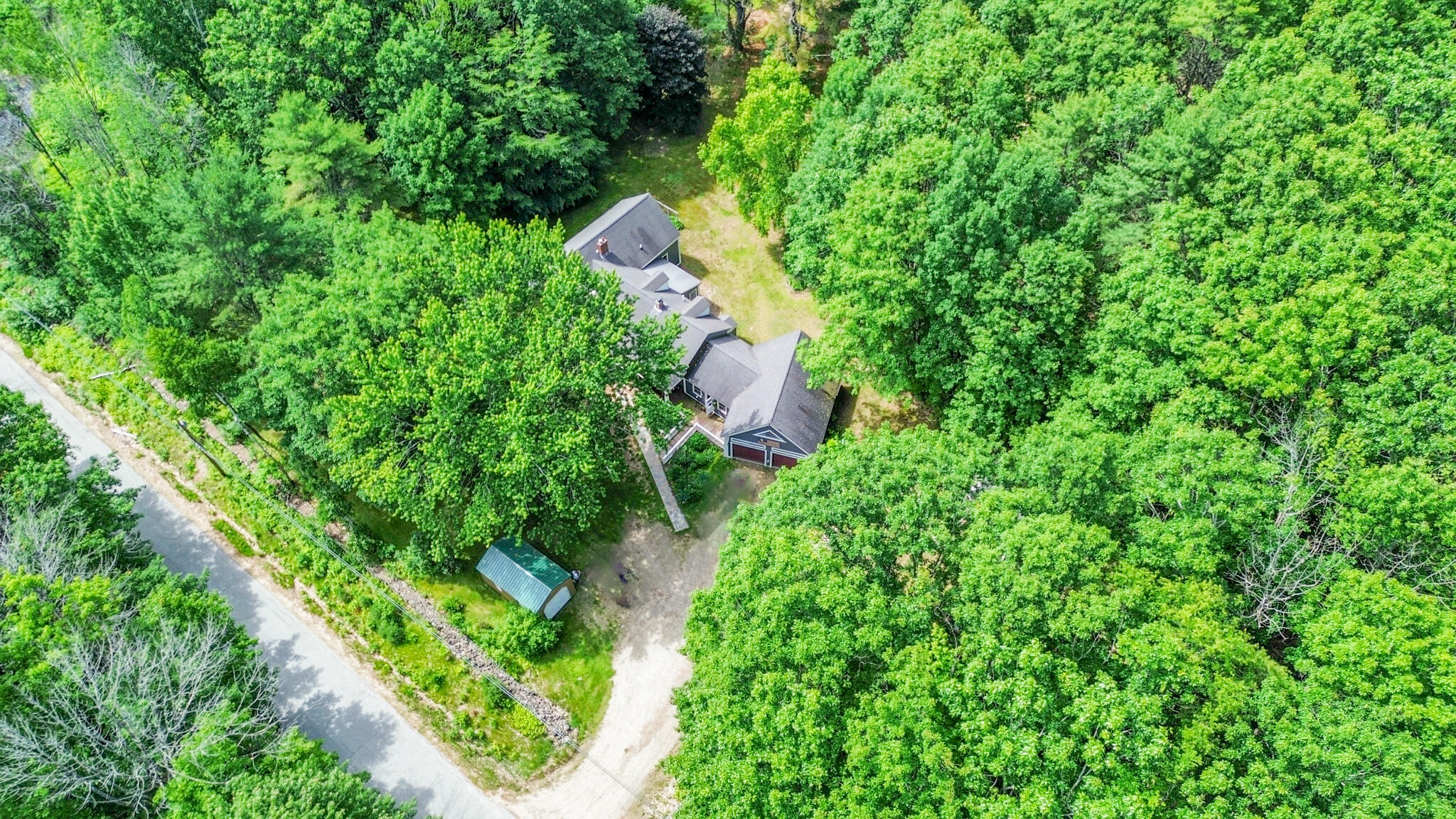 92 Staples Road Newfield, ME 04095 - Photo 46 of 60 Aerial View