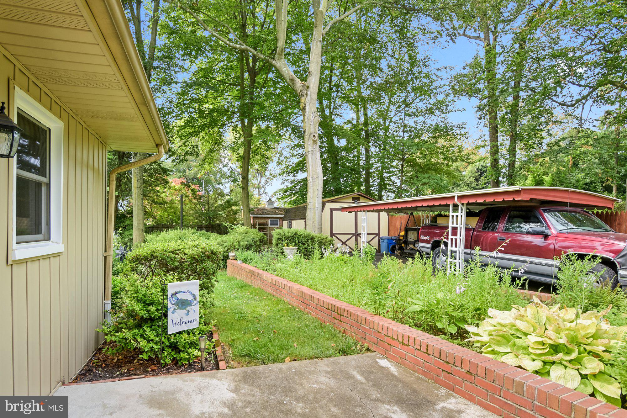 412 Merrie Lane Fallston, MD 21047 - Photo 34 of 40 Carport and shed