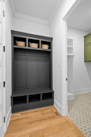 a bed room with furniture and a window