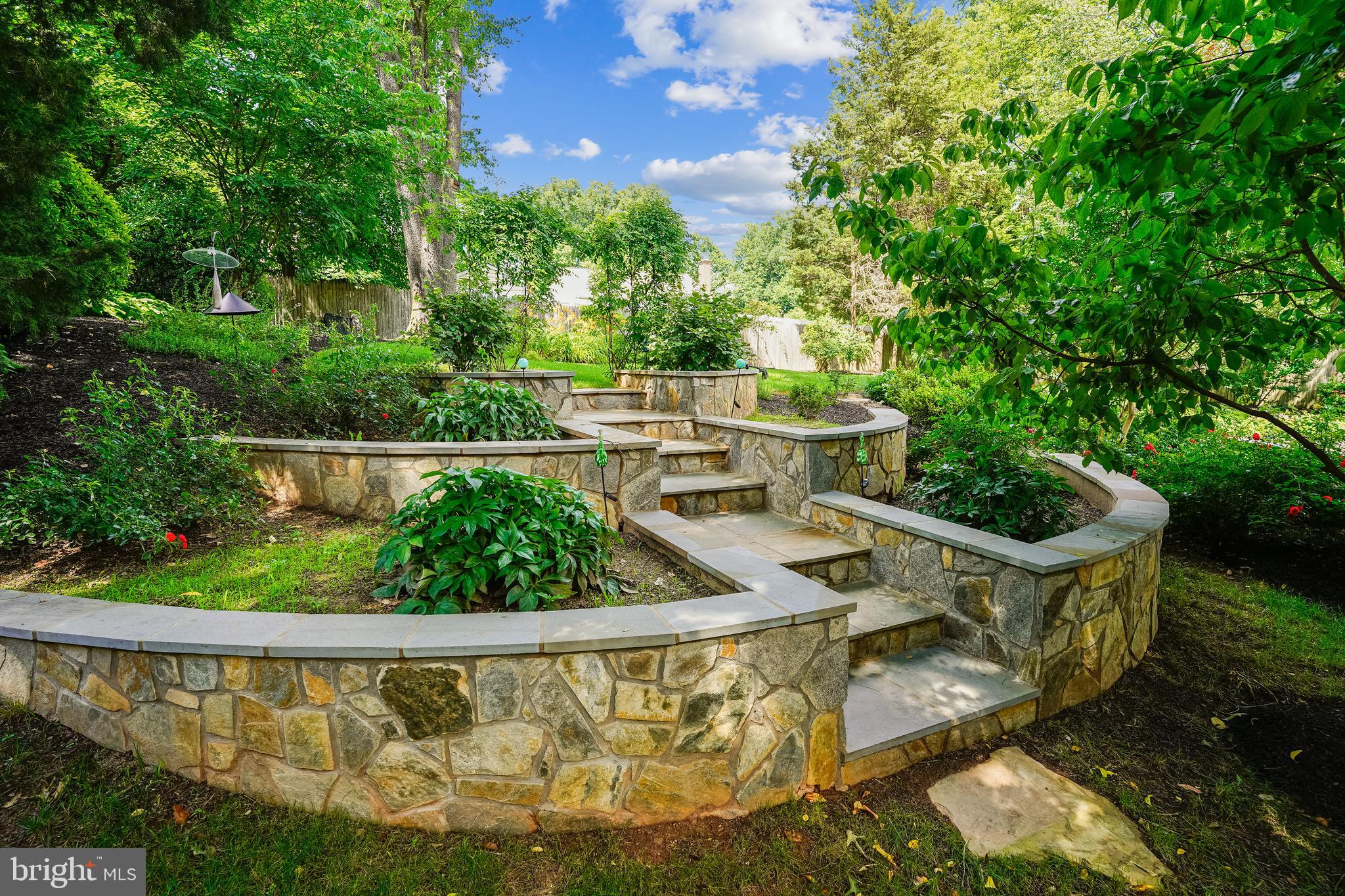 11822 Blue Spruce Road Reston, VA 20191 - Photo 31 of 46 Professionally landscaped back yard