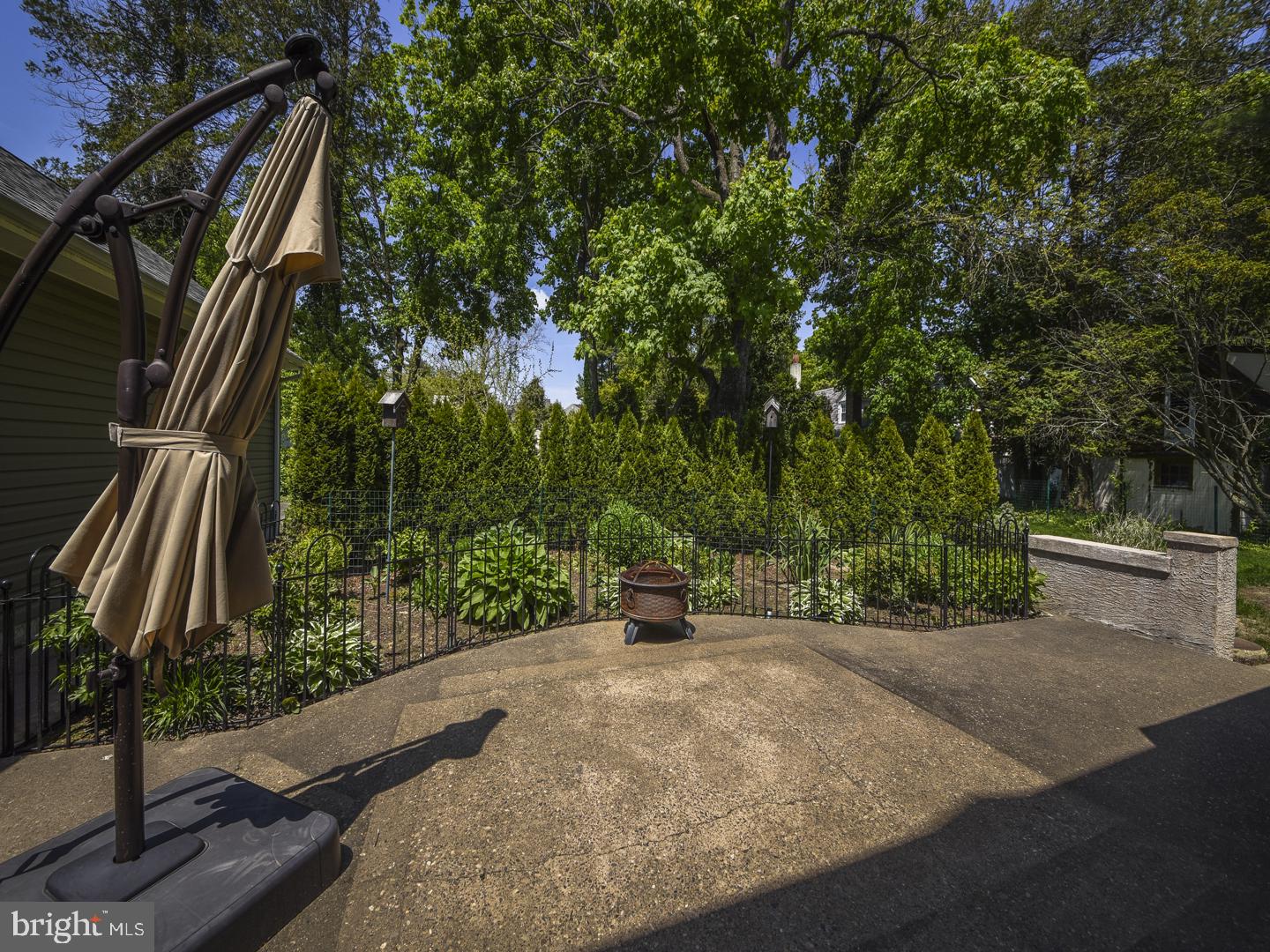 908 Edgewood Road Yardley, PA 19067 - Photo 34 of 39 Private rear patio