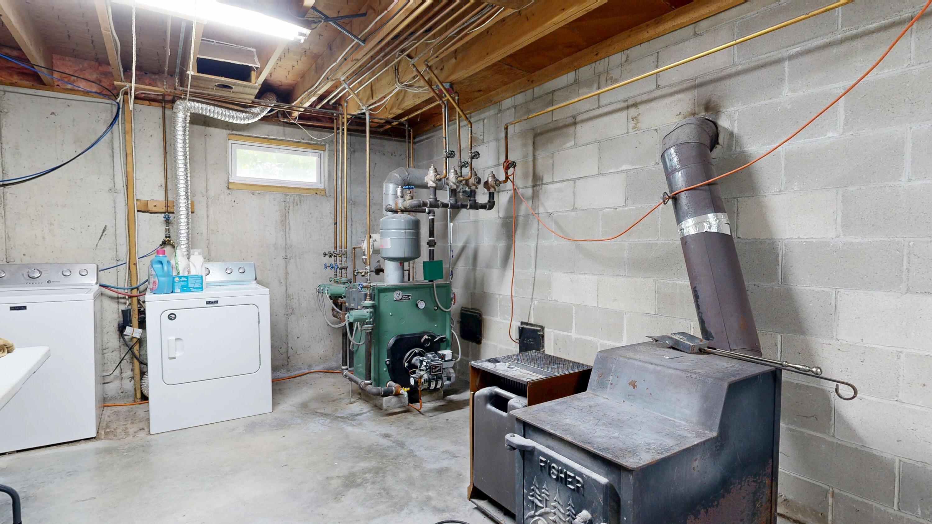 73 Backkingdom Road Mexico, ME 04257 - Photo 48 of 54 basement laundry