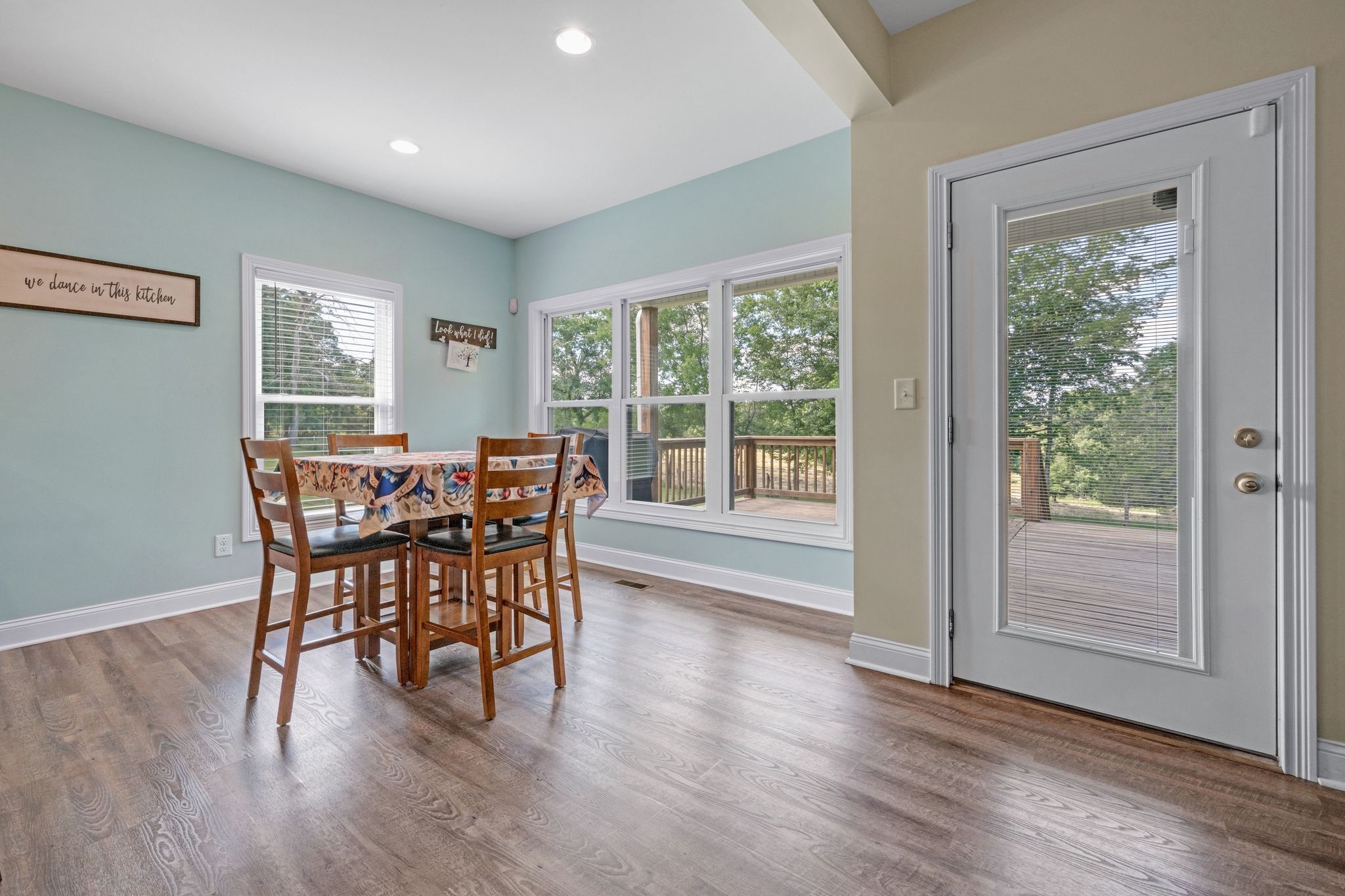 1640 Greenwood Road Charlotte, TN 37036 - Photo 16 of 37 view from breakfast nook to back deck