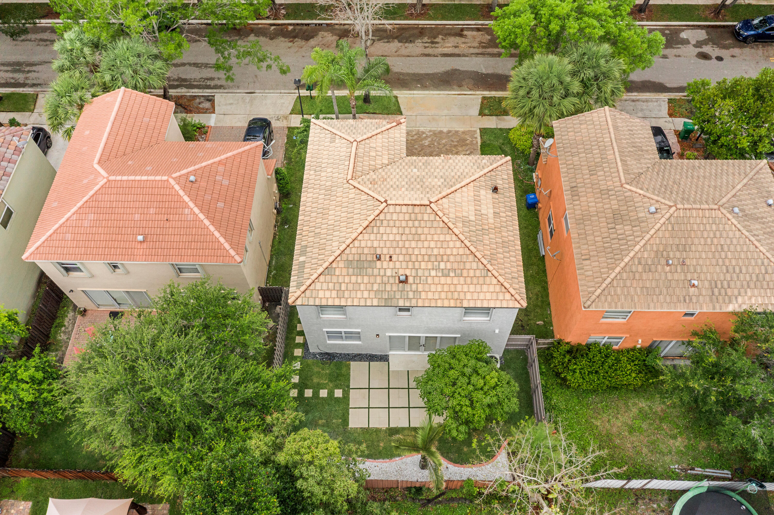 5233 Southwest 155th Way Miramar, FL 33027 - Photo 52 of 63 an aerial view of a house with garden